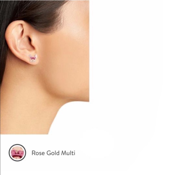 Kate Spade Antoinette Stud Earrings in Pink - Picture 2 of 10